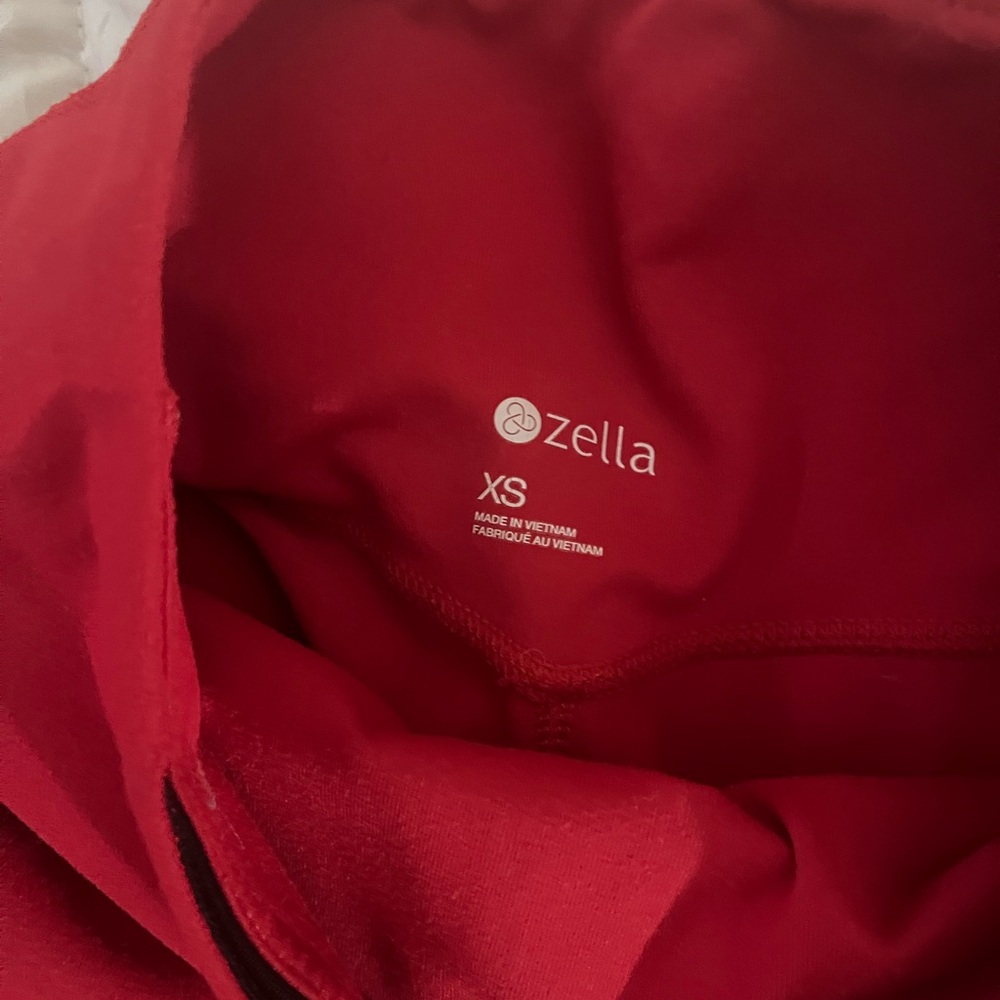 Red Zella leggings